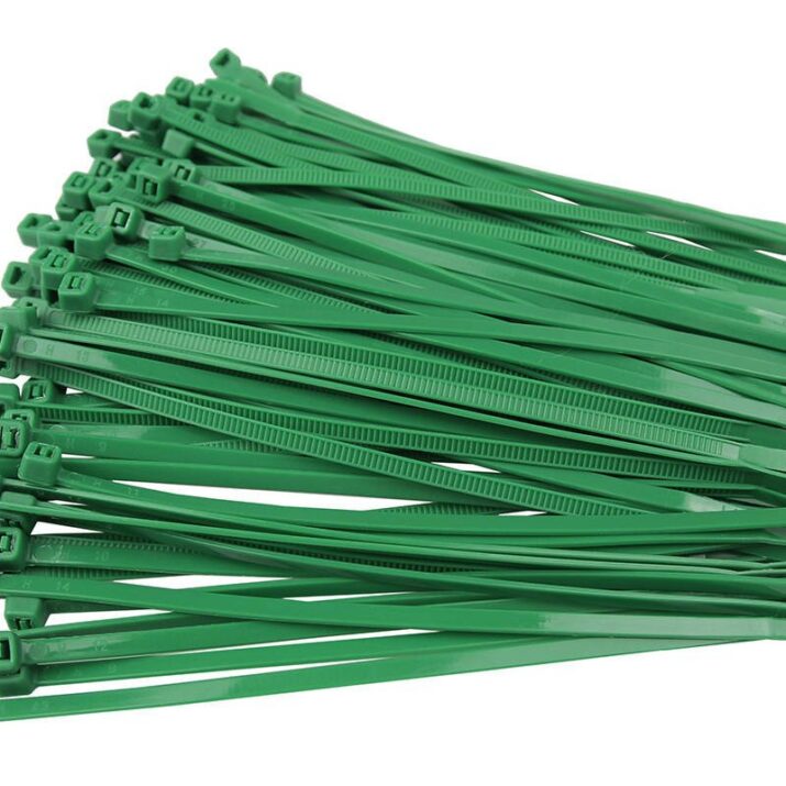 Opaska kablowa zielona 150x4mm 100szt